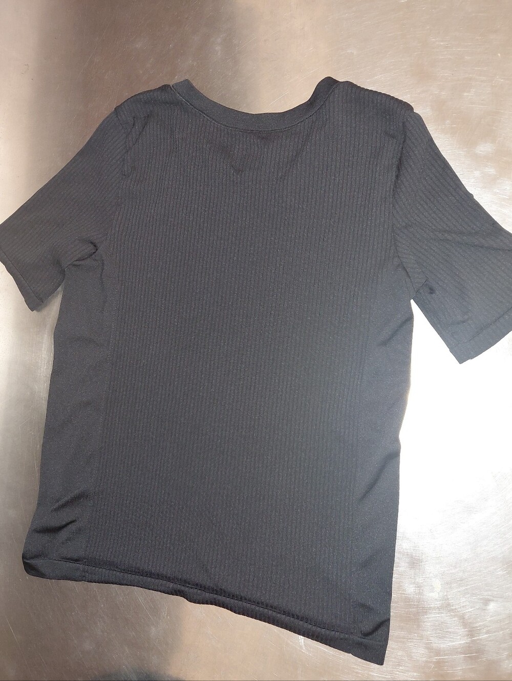 Athleta| Signature Ribbed Cropped Tee - Picture 8 of 8